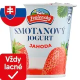 Zvolenský Smotanový jogurt jahoda 145 g