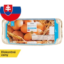 Čerstvé vajcia z podstielkového chovu L 10 ks