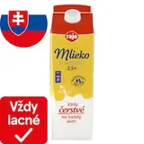 Rajo Mlieko plnotučné 3,5% 1 l