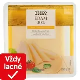 Polotvrdý zrejúci polotučný syr plátky 30% 100 g