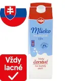 Rajo Mlieko polotučné 1,5% 1 l