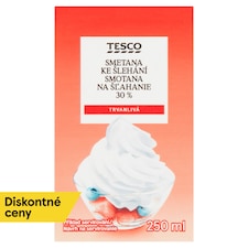 Trvanlivá smotana na šľahanie 30 % 250 ml