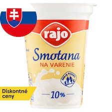 Rajo Smotana na varenie 10% 180 ml