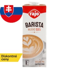 Rajo Barista mlieko 3,5% tuku 1 l