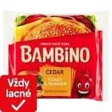 Bambino Toast & Burger čedar 130 g