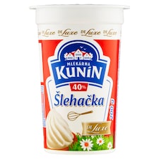 Mlékárna Kunín Šľahačka de luxe 40% 200 g