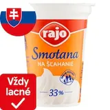 Rajo Smotana na šľahanie 33% 180 ml