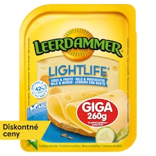 Leerdammer Lightlife Giga 13 plátkov 260 g