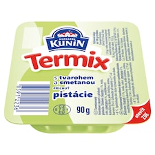 Mlékárna Kunín Termix tvarohový dezert s pistáciovou príchuťou 90 g