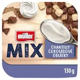 Müller Mix Chantilly Jogurt Choco Waffles jogurt so smotanovou príchuťou 130 g