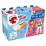 Veselá Kráva Sýr a Křup Lahodný syr & chrumkavé tyčinky 4 x 35 g