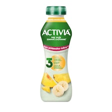 ACTIVIA nápoj bez pridaného cukru broskyňa/ananás/banán 270g
