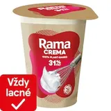 Rama Crema 100% rastlinná alternatíva na šľahanie (31%), 200 ml