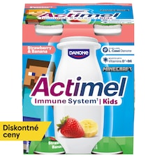 ACTIMEL Kids Jahoda - Banán 4x100g