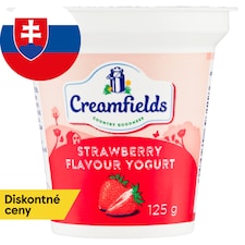 Creamfields Jogurt s jahodovou príchuťou 125 g