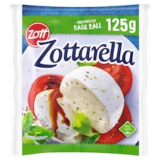 Zott Zottarella Mozzarella s bazalkou 125 g