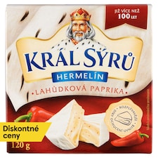 Král Sýrů Hermelín s paprikou 120 g