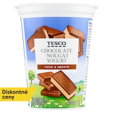 Jogurt čokoládovo-nugátový s bifidogénnou a acidofilnou kultúrou 400 g