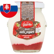 Gazda Ovčí jogurt s príchuťou jahoda 125 g