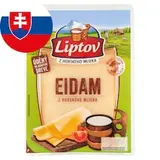 Liptov Eidam - porciované plátky údené 90 g