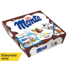 Zott Monte Mliečny dezert čokoládový s lieskovými orieškami 4 x 55 g (220 g)