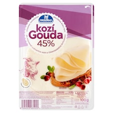 Milko Gouda prírodný zrejúci, polotvrdý, plnotučný kozí syr 45% 100 g