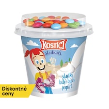 KOSTÍCI Sladkáči (sladený jogurt a čokoládové dražé) 109g