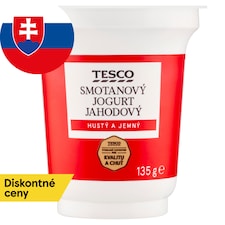 Smotanový jogurt jahodový 135 g