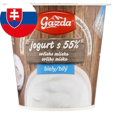 Gazda Jogurt z ovčieho a kravského mlieka biely 145 g