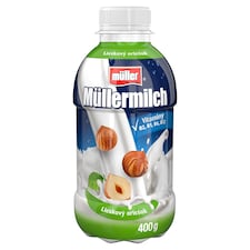 Müller Müllermilch Mliečny nápoj s príchuťou lieskový oriešok 400 g