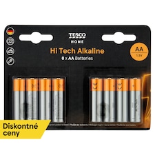 Home Hi Tech alkalické batérie AA 8 ks