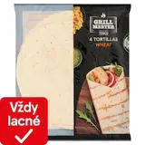 Grill Master Pšeničné placky tortilla 4 x 62,5 g (250 g)