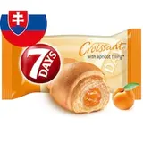 7 Days Croissant s marhuľovou náplňou 60 g