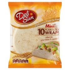 Delisun Tortilly pšeničné mini 10 ks 250 g