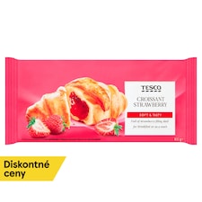 Croissant s jahodovou náplňou 60 g