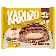 Karuzo Kakaová croissantová buchta s náplňou s príchuťou tiramisu 82 g