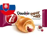 7 Days Croissant Double s náplňami s vanilkovou príchuťou a s višňami 110 g