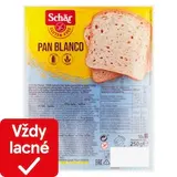 Schär Pan Blanco chlieb špeciálny bezgluténový jemný biely krájaný 250 g