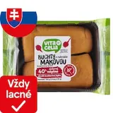 Vitacelia Buchty bezgluténové s náplňou makovou 2 x 90 g (180 g)