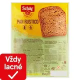Schär Pan Rustico chlieb viaczrnný bezgluténový jemný krájaný 250 g