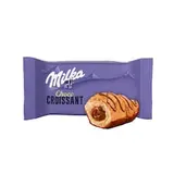 Milka Choco croissant s náplňou s mliečnou čokoládou zdobené mliečnou čokoládou 50 g