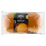 Grill Master Pšeničné hamburgerové žemle brioškového typu 4 x 81 g (324 g)