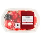 Marinované cherry papričky plnené krémovým syrom v repkovom oleji s čiernymi olivami 150 g