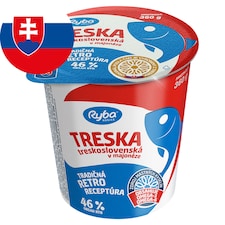 Ryba Košice Treska treskoslovenská v majonéze 360 g