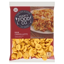 Hearty Food Co. Nesušené vaječné cestoviny plnené šunkou 500 g