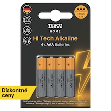 Home Hi Tech alkalické batérie AAA 4 ks