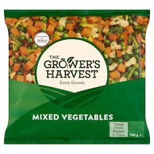 The Grower's Harvest Zmes mrkvy, hrášku, brokolice a karfiolu 750 g
