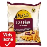McCain 123 hranolky vlnky 750 g