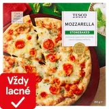 Pizza pečená v kamennej peci so syrmi mozzarella, eidam a cherry paradajkami 353 g