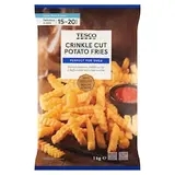 Predsmažené zemiakové hranolky vlnkované hlbokozmrazené 1 kg
